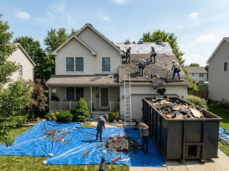 roof-replacement-debris-remova-004 — frequently asked questions, Cheapest Dumpster Rentals in Polk City, IA